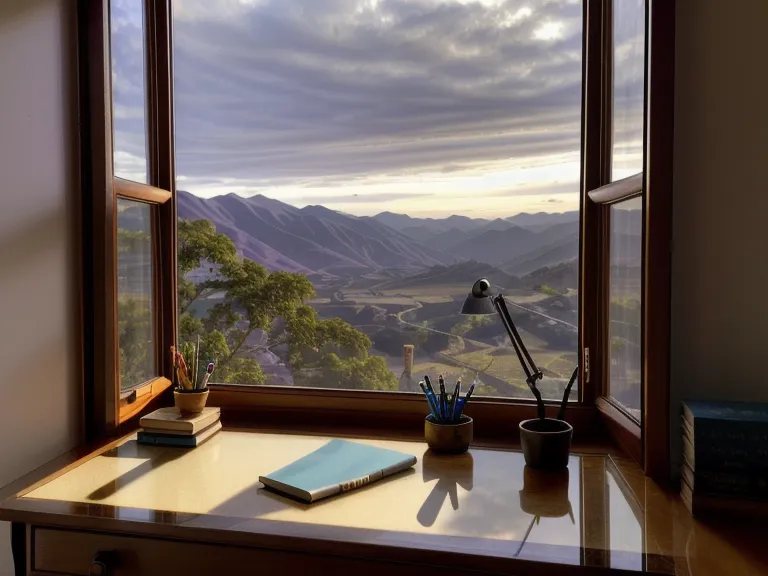 ventana con lluvia sobre La Floresta y vela encendida durante un ritual nocturno de sanación personal